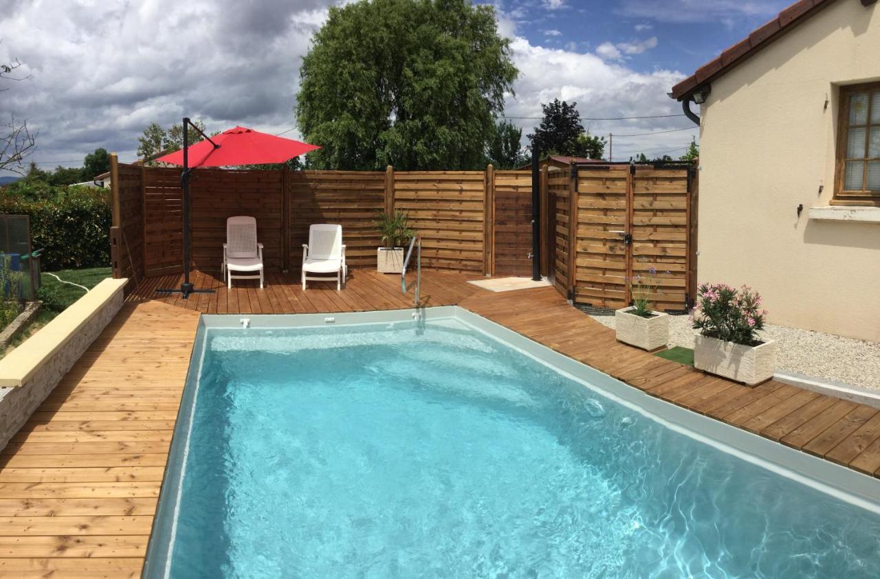 Gite De Belle Vue Semur-en-Brionnais Екстер'єр фото